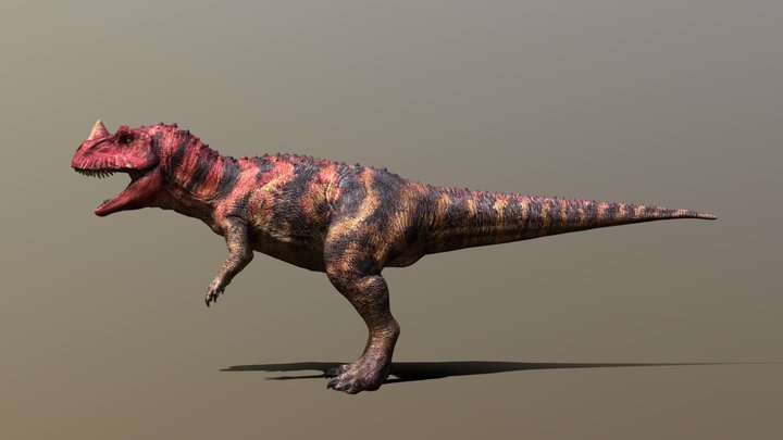 Jurassic park 3: Ceratosarusus 3D Model