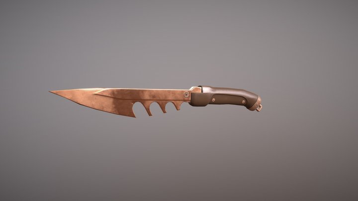 Knife 3D Model