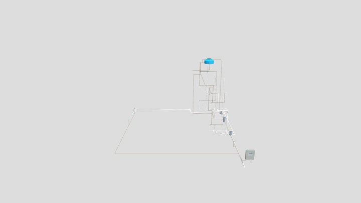 Projeto Hidrossanitário - Pato 3D Model