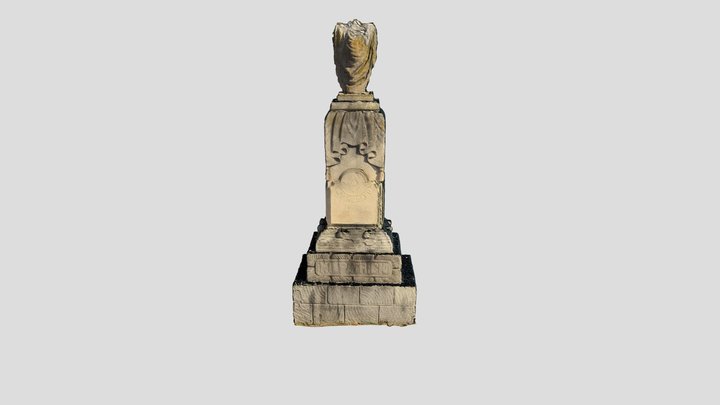 James Kilpatrick Headstone 3D Model
