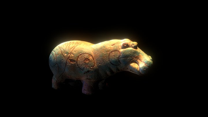 2 Hippopotamus-20190429T101510Z-001 3D Model