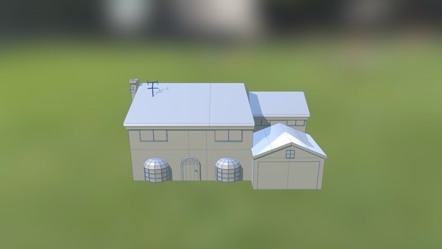 Casa Simpson 3D Model