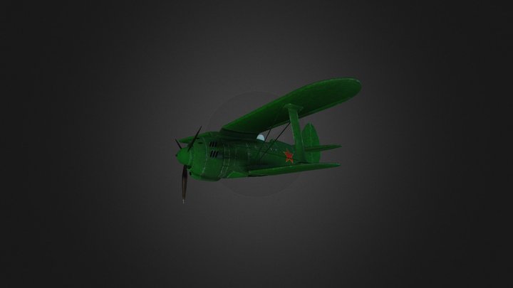 Plane I-190 3D Model