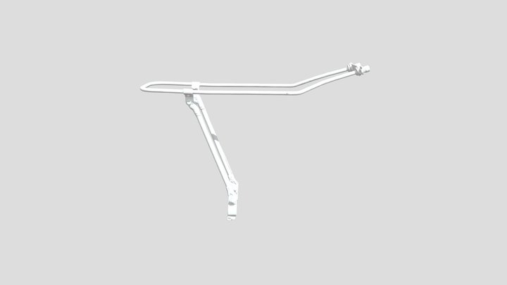 Bicycle Rack Measurements 3D Model