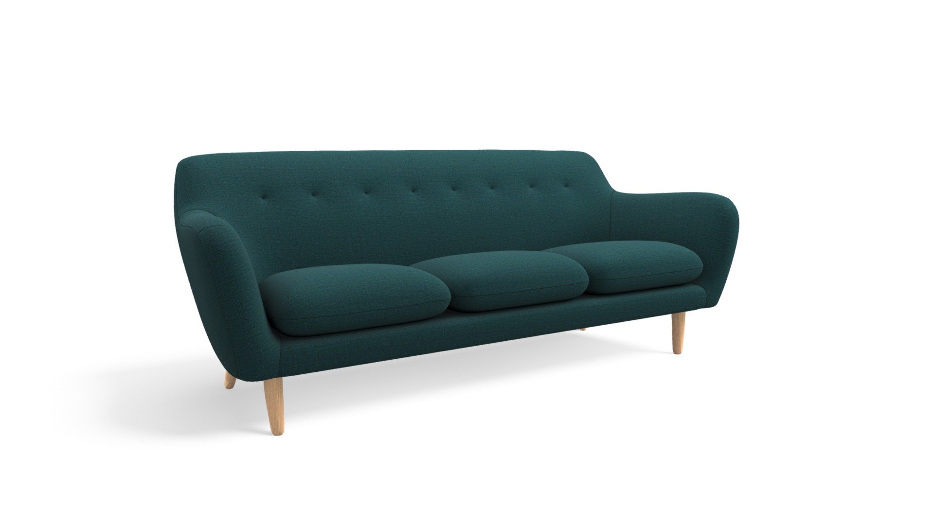 Dylan 3 Seater, Mineral Blue