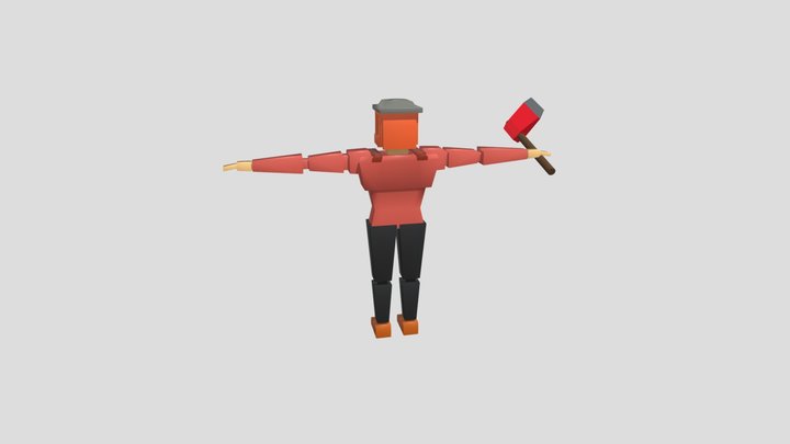 Logger 3D Model