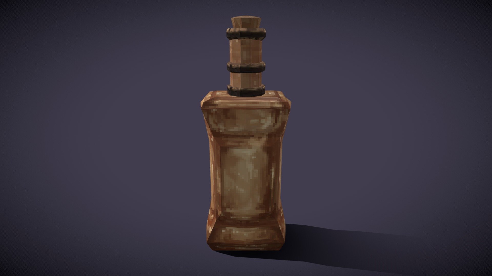 [ LOW-POLY ] Dark-Lantern Whiskey