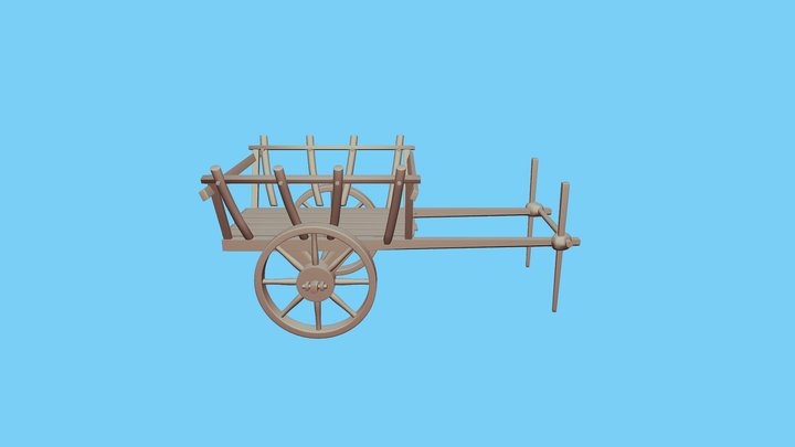Cart 3D Model