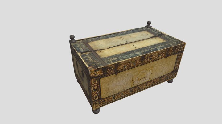 Casket 1 3D Model