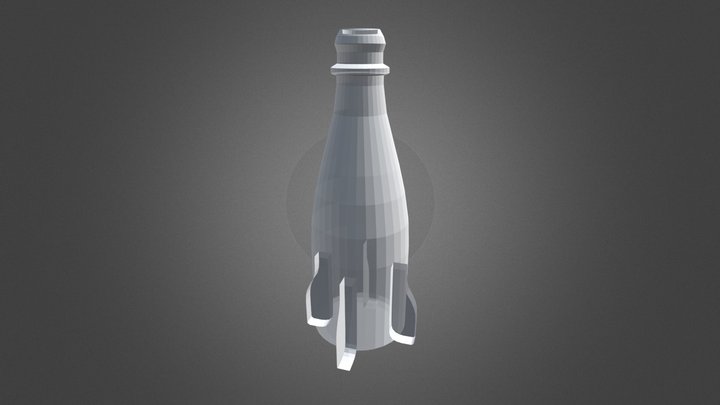 NUKA COLA Bottle 3D Model