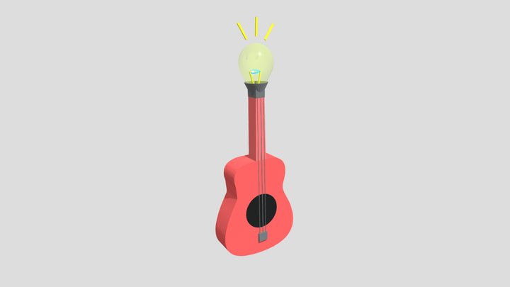 Guitar Idea 3D Model