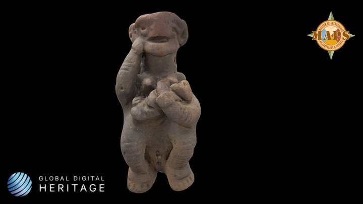 Pre-Colombian Clay Figure