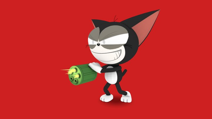 Kurochan 3D Model