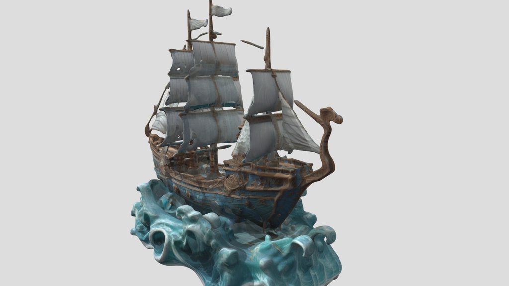 Fantasy Sailing ship