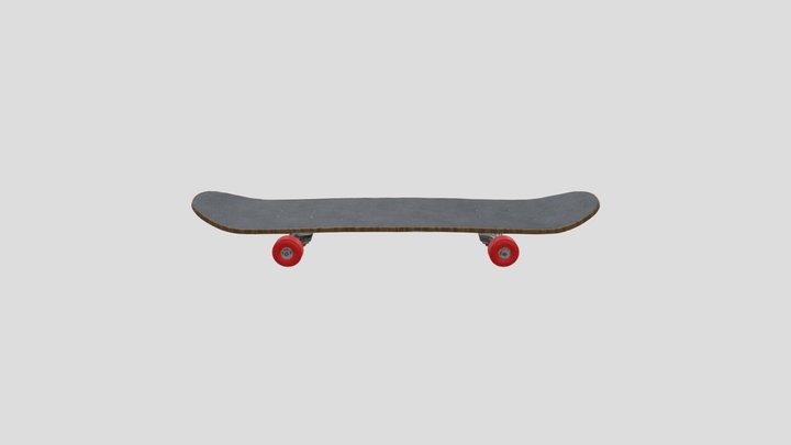 SkateBoard_Substance 3D Model