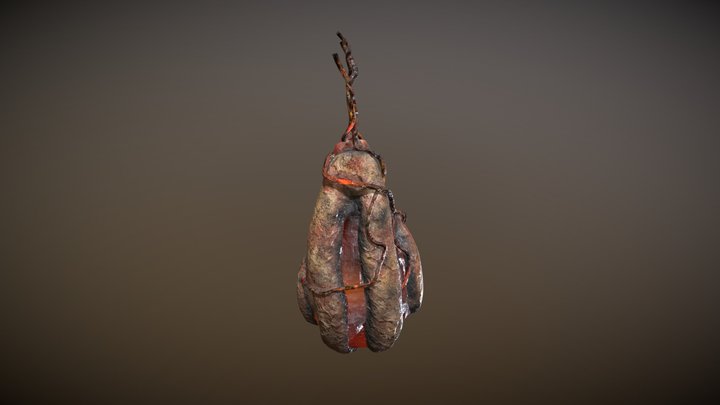 Alien Egg Sack 3D Model