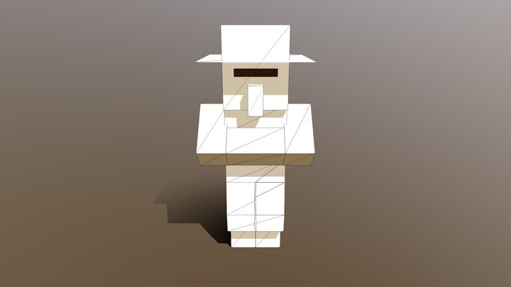 Minecraft Villager Switcher 3D Model