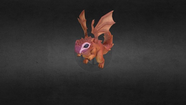 Dragon Castfire 3D Model