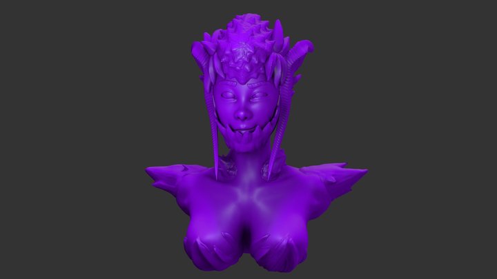 SculptJanuary 2018 Day 6- Monster 3D Model