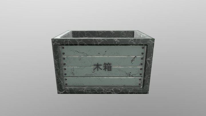 marble crate 3D Model