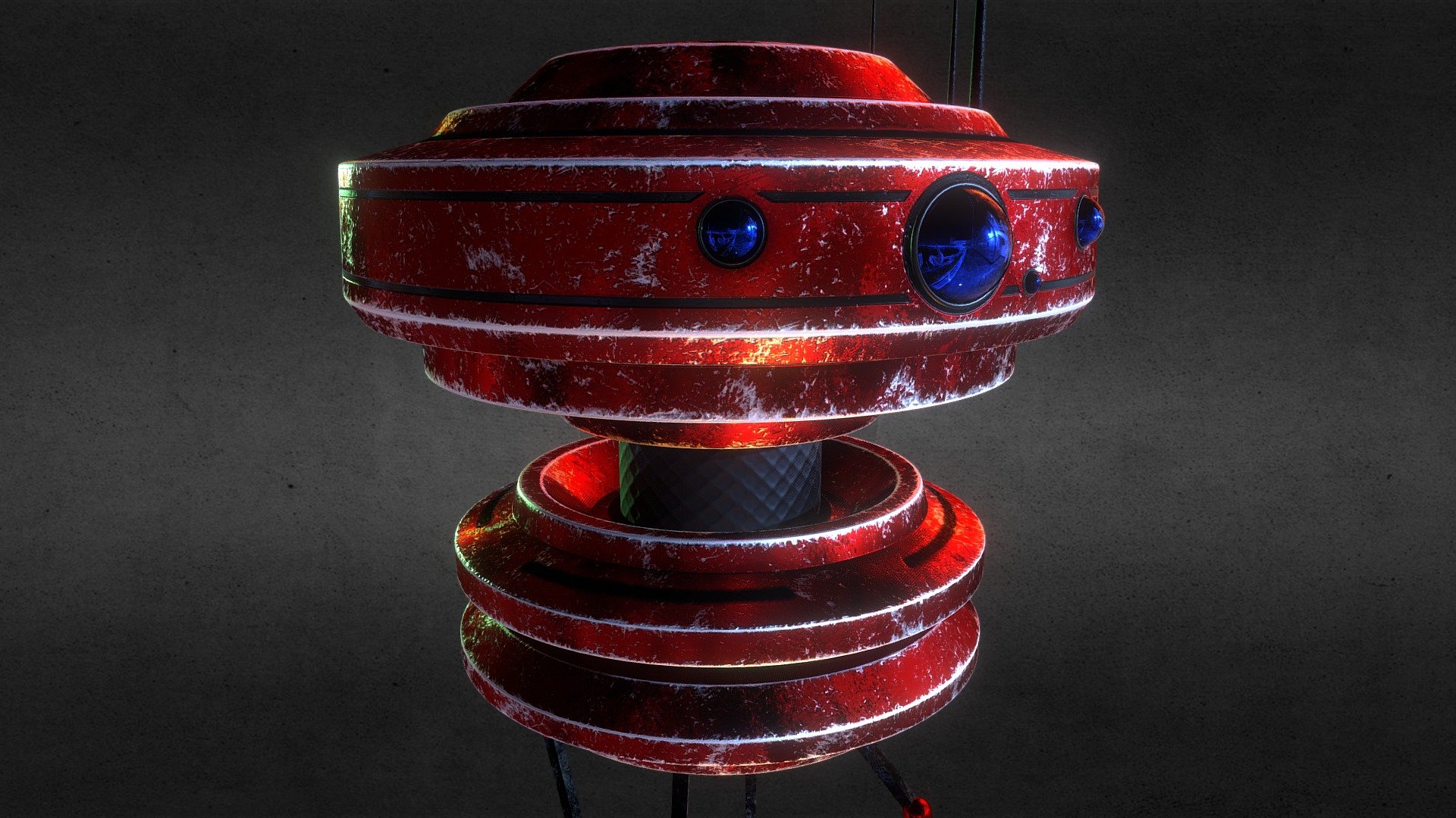 Robot Model — Sketchfab embed 3D viewer