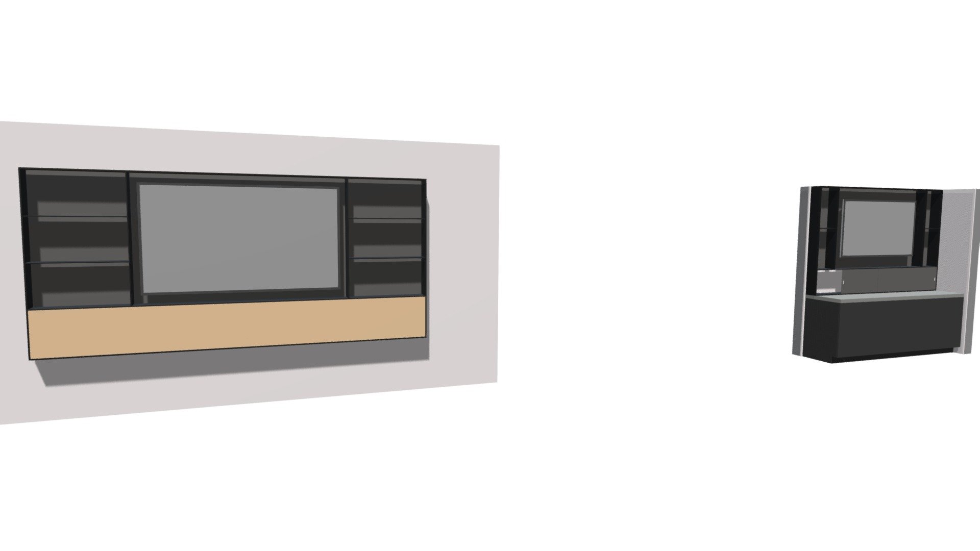 Entertainment Units - RW Bugbee Vista — Sketchfab embed 3D viewer