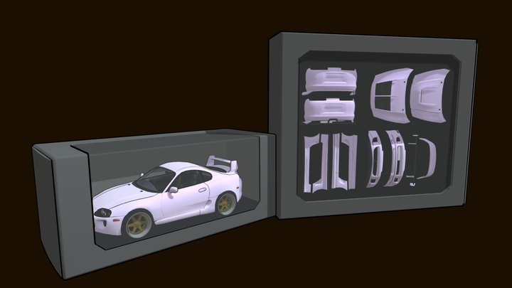 Toyota Supra 3D Model