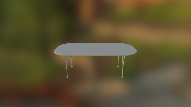 Poul Henningsen Bord 3D Model
