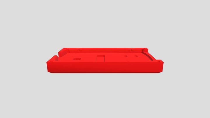 Back Case 3D Model