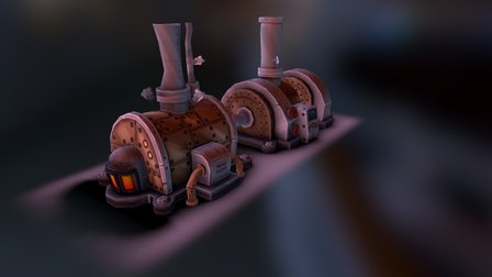 BoilerRoom 3D Model