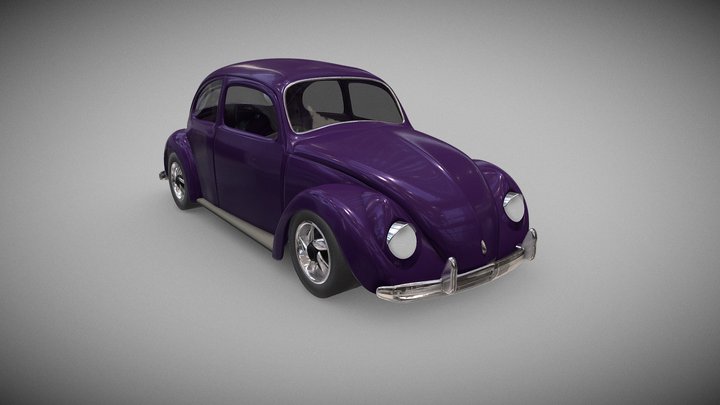 Volkswagen Beetle - Bug 3D Model