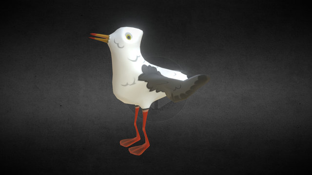 seagull 3D Model