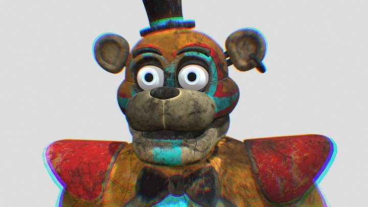glamrock_freddy 3D Model