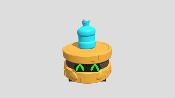 Robot Oxygen Not Included 3D Model