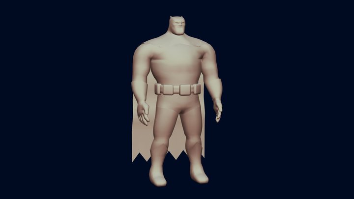 Batman Finalizado 3D Model