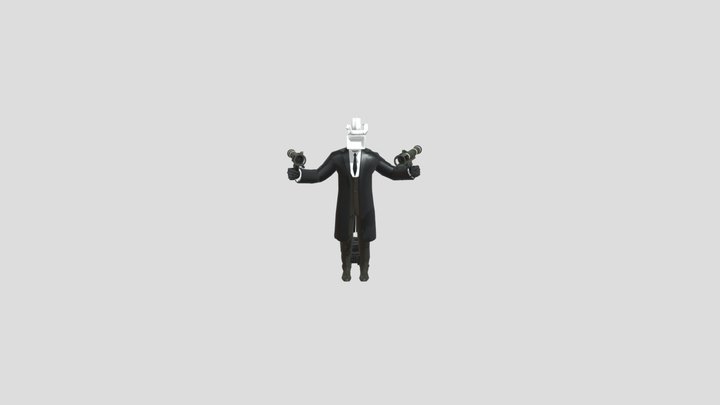 Rocketeer missle upgraded camera large 3D Model