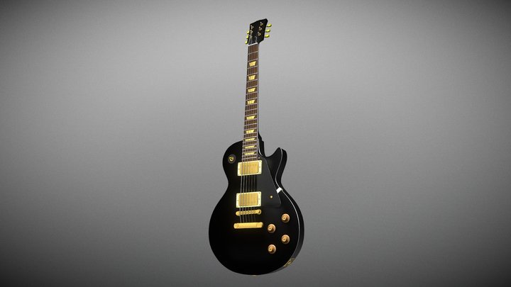 Gibson Les Paul Standard 1960s 3D Model