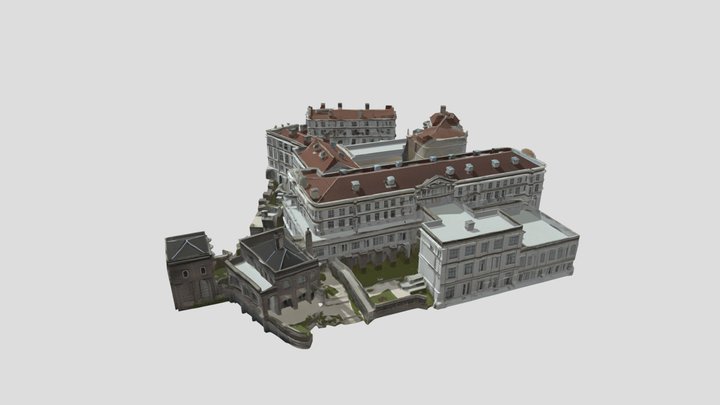 山頂酒店 Peak Hotel (1890s-1930s) 3D Model