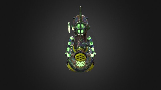 Nuclear Character 3D Model