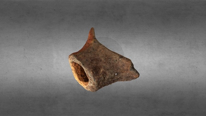 Neolithischer Tüllenlöffel 3D Model