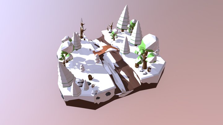 Winter Theme 3D Model