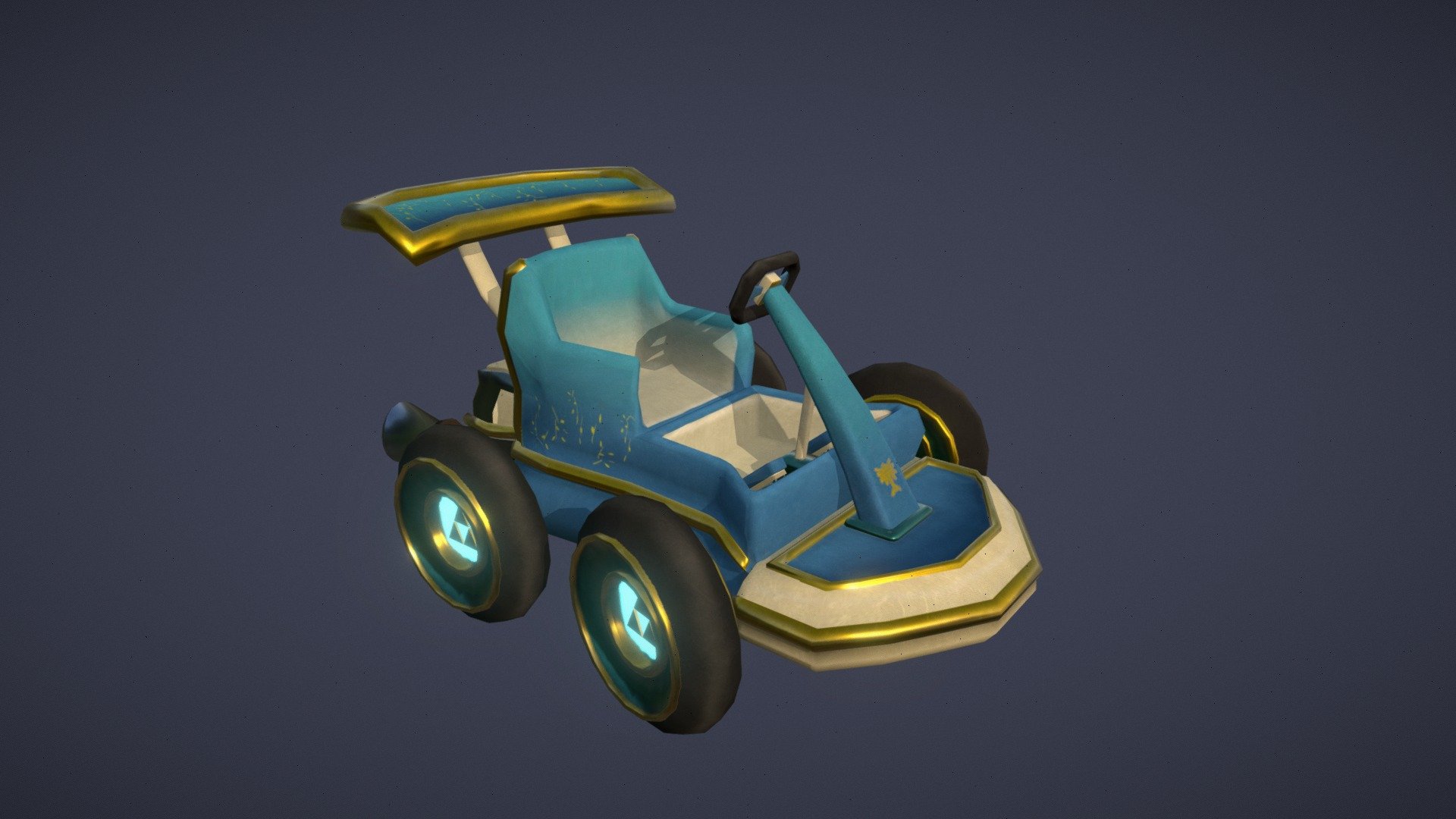 Zelda Racing Kart - 3D model by patrisijapurina [838dd2a] - Sketchfab