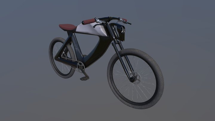 Electric Bicycle 3D Model