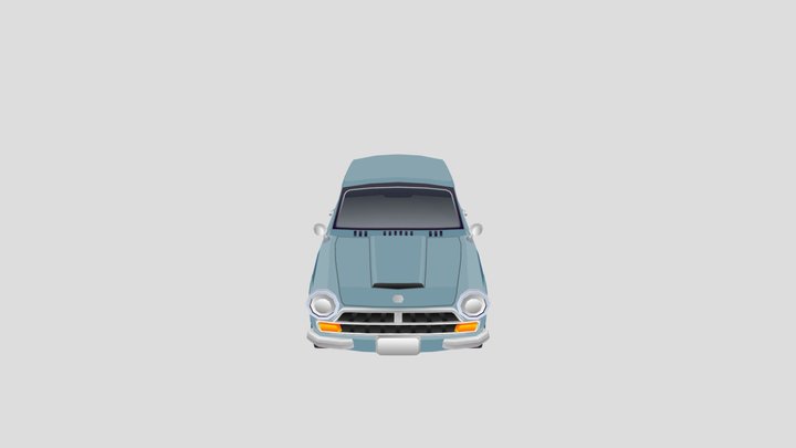 Low Poly Stylized Car #1 3D Model
