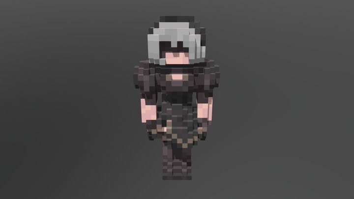 YoRHa 2B 3D Model