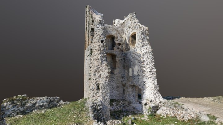 Sokolac Tower 3D Model