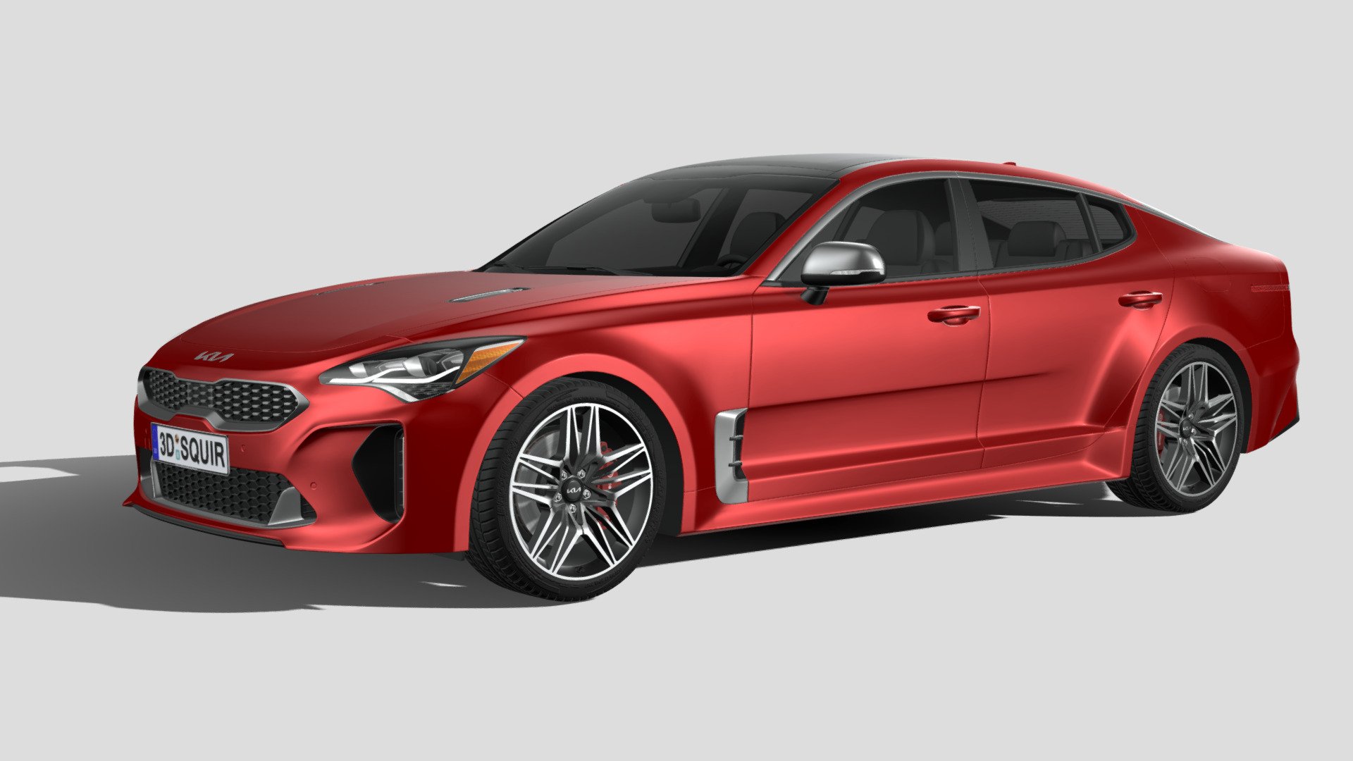 Kia Stinger Gt 2022 Buy Royalty Free 3d Model By Squir3d 8390068