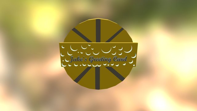 Jakescard 3D Model