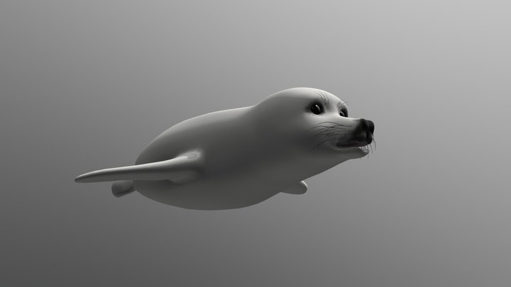 Not your usual seal of approval 3D Model