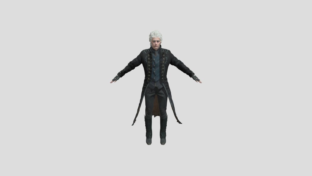 Devil May Cry 5 Vergil Base + TEXTURES
